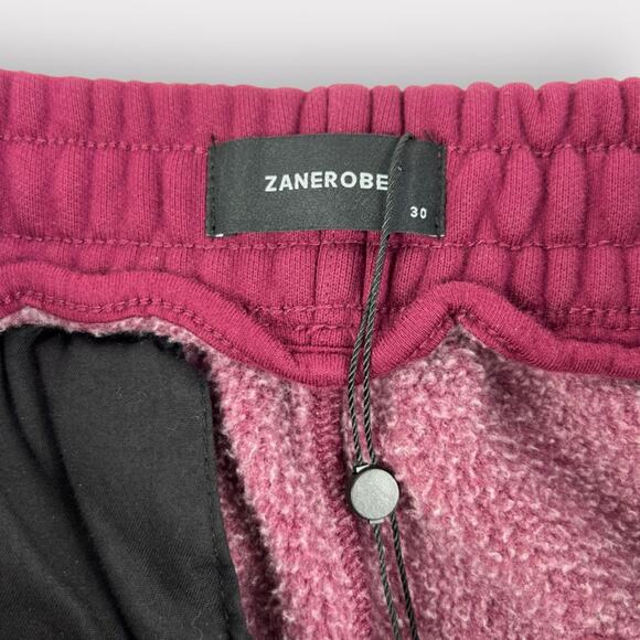 Zanerobe Jumpa Fleece Jogger GD Boysenberry Size 30 NEW - Picture 4 of 10